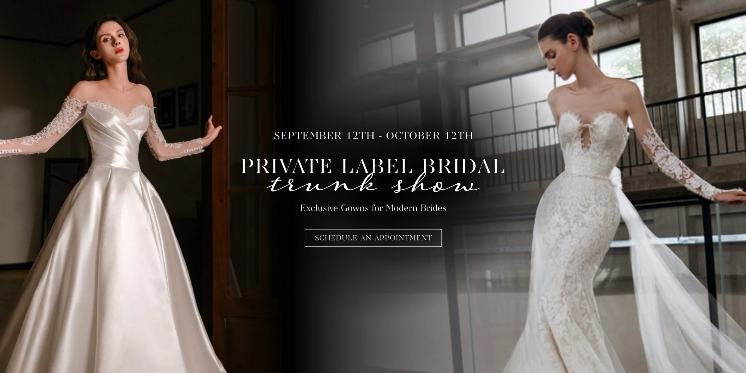 Private Label Bridal Trunk Show